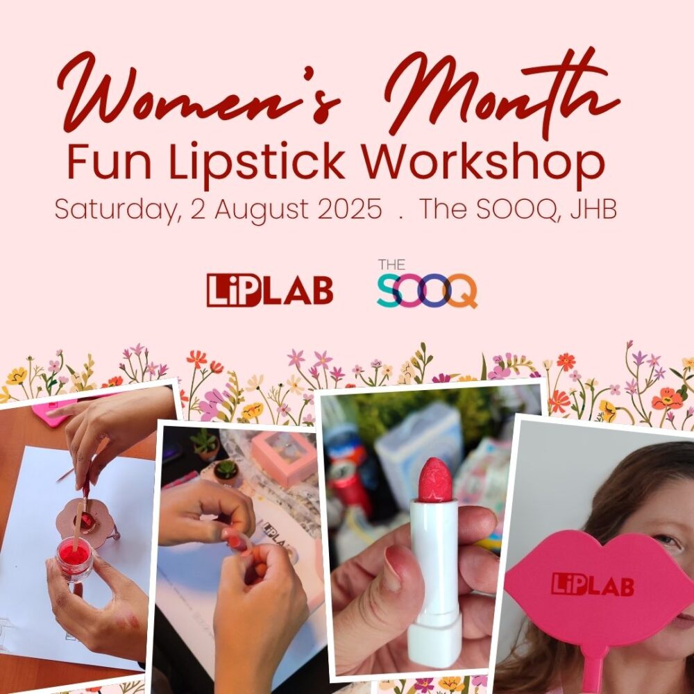 Lipstick-Making Workshop | Johannesburg | 2 August 202